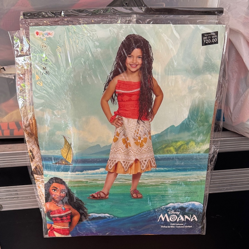 Disguise DISNEY MOANA COSTUME NEW